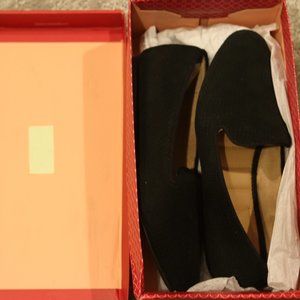 Kelly & Katie black flats WORN ONCE